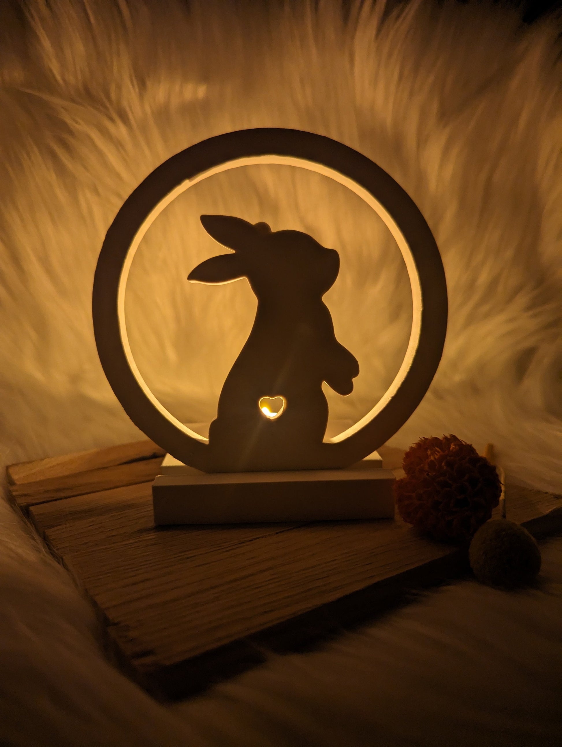 Silikonform Aufhänger Hase schlicht / Hase / Kranz / Türkranz / Gießform / Raysin / Silikonform