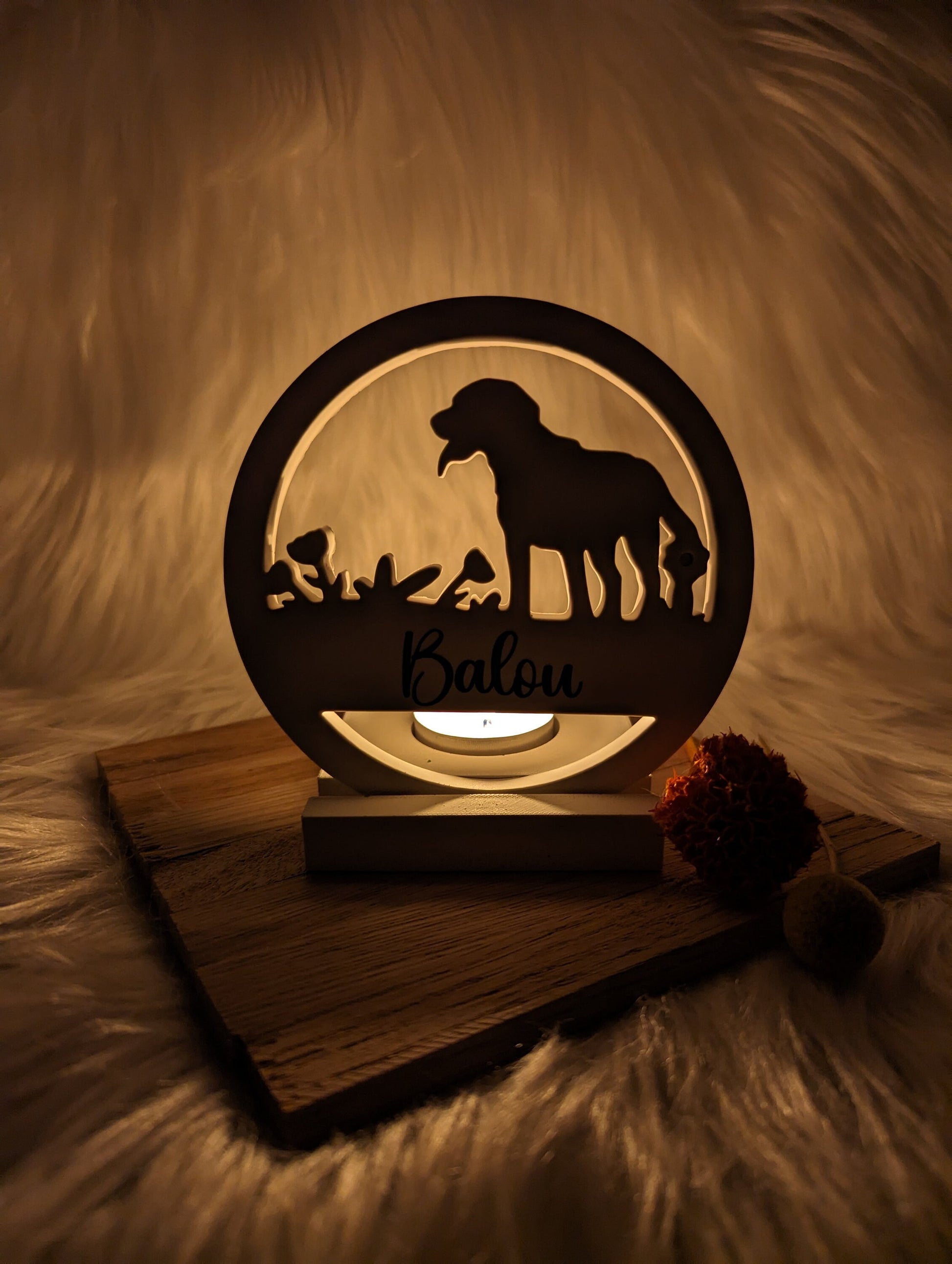 Silikonform Aufhänger Hund / Namensschild / Kranz / Türkranz / Gießform / Raysin / Silikonform