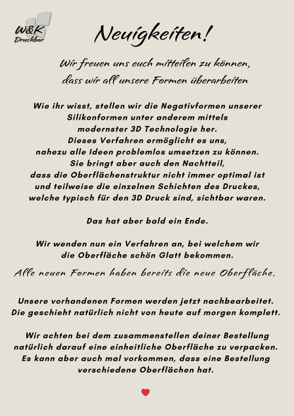 Silikonform für Blumenretter / Reagenzglas Halter / Blumenvase / Raysin / Silikonform