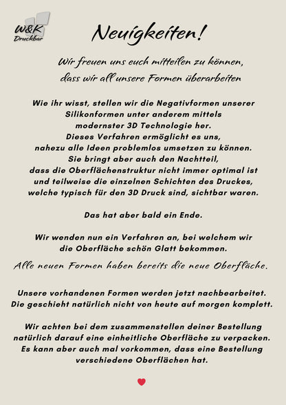 Silikonform Dach für Lichthäuschen / Herz / Herzmuster / Lichthaus / Lichthaus mit Dach / Raysin / Silikonform